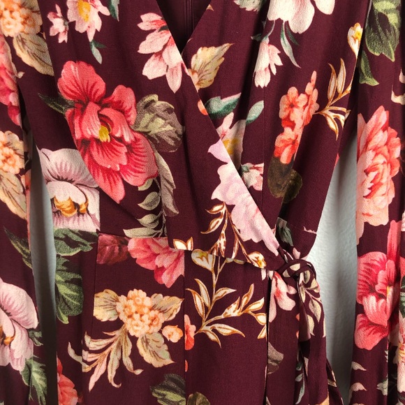 Majorelle Rosebud long sleeve floral romper - Picture 5 of 8